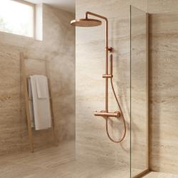 aquanello-etterna-thermostatic-shower-column-copper-30cm